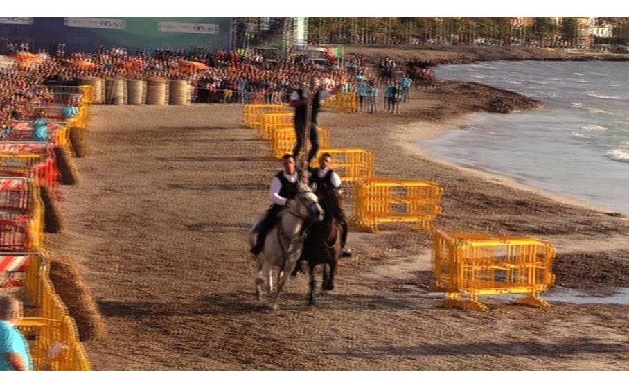 Cavalcata Sarda and traditional horse parade in Sardinia