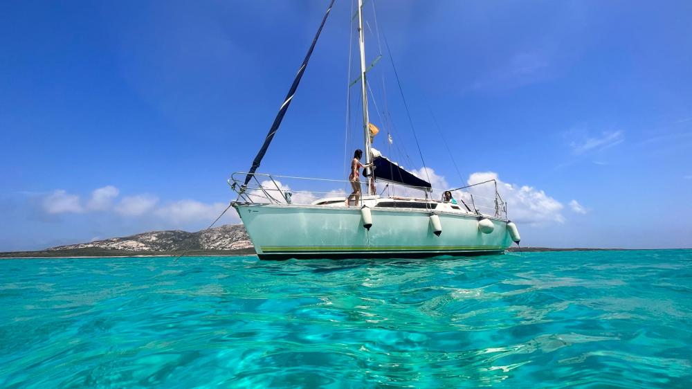 Gita in barca a vela all'Asinara