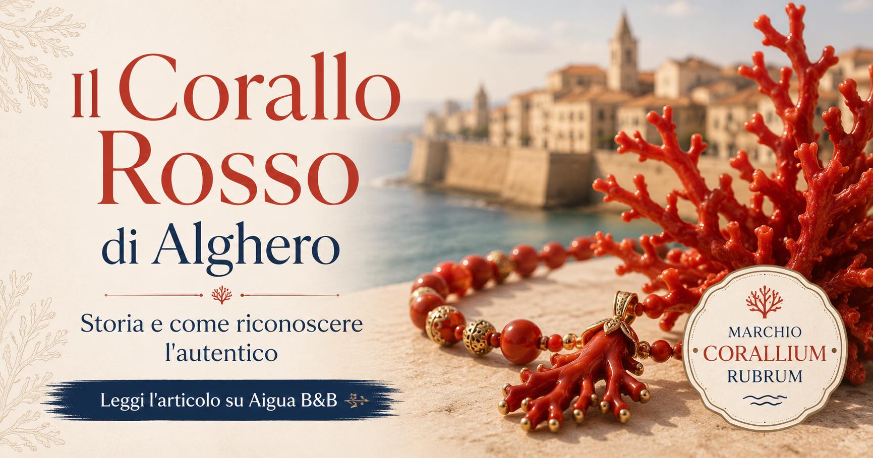 Red coral in Alghero between history, museum and craft workshops